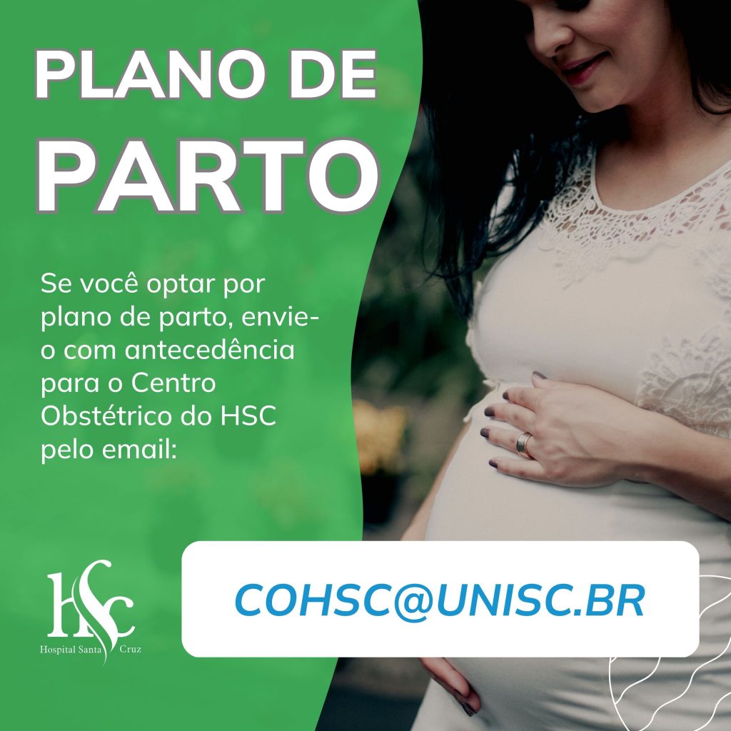 Plano de Parto - Hospital Santa Cruz