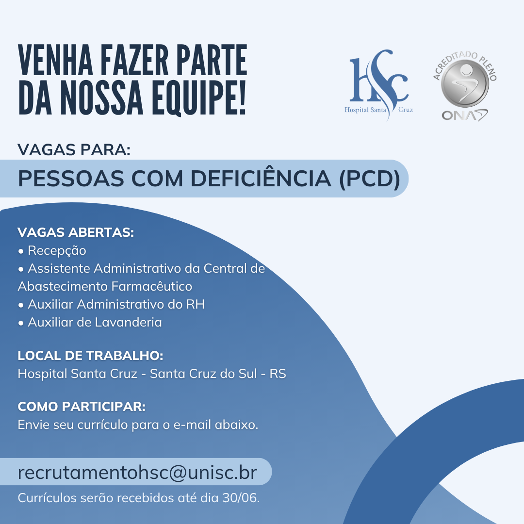 Vagas - PCD